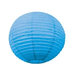 Lanterne Japonaise en Papier Turquoise - 50 cm