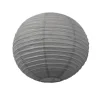 Lanterne Japonaise en Papier Grise - 50 cm