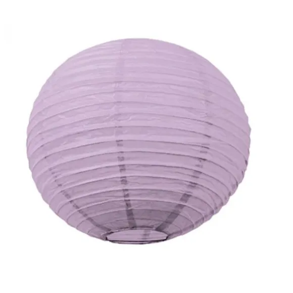 Lanterne Japonaise en Papier Lavande - 50 cm