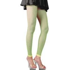 Legging Résille - Vert Fluo