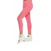 Leggings à Trou Rose - Taille Unique
