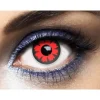 Lentilles " Cyber Red " - Rouge - (Sans Correction) - 1an