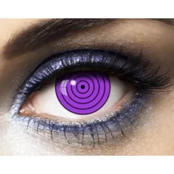 Lentilles Fantaisie - Rinnegan Violettes - 1 an - (Sans correction)