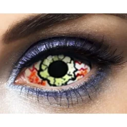Lentilles " Kurse " Vertes - Sclera (sans correction) - 1 an