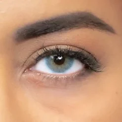 Lentilles " Soft Blue " - Bleu - (Sans Correction) - 3 Mois