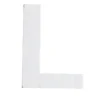 Lettre L en Bois Blanc - 5 cm