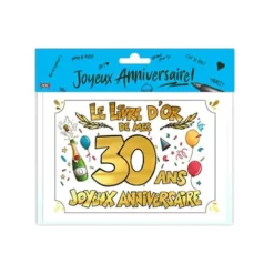 Livre d'Or - 30 Ans - Couleur Aléatoire