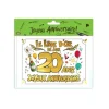 Livre d'Or - 50 Ans - Couleur Aléatoire