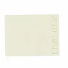 Livre d'or avec couverture en tissu effet lin de 68 pages - 23,5 x 18 cm