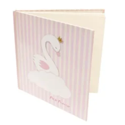 Livre d'Or - Baby Shower - Cygne Rose