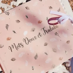 Livre d'or - Collection Boho Blush et Or