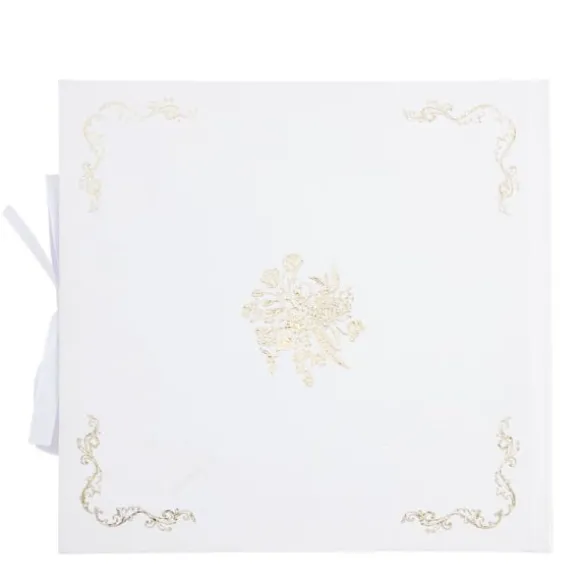 Livre d'or de 68 pages FSC® - 22 x 19 cm - Collection Vintage Doré