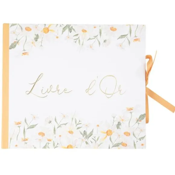 Livre d'or de 68 pages FSC® - 22 x 19 cm - Collection Daisy