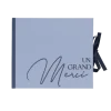Livre d'or de 68 pages "Un Grand Merci" - 22 x 19 cm - Couleur au choix