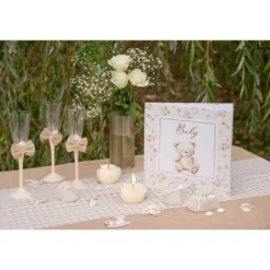 Livre d'or de 20 pages - 24 x 24 cm - Collection Little Teddy