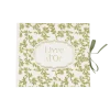 Livre d'or de 68 pages - 22 x 19 cm - Collection Botanica Verde