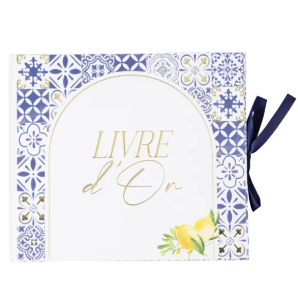 Livre d'or de 68 pages - 22 x 19 cm - Collection Dolce Vita