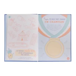 Livre à personnaliser  – Meilleur Papa – Mr. Wonderful
