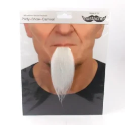 Longue barbichette - Blanc