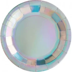 Lot de 10 assiettes Holographiques
