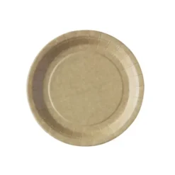 Lot de 20 assiettes Kraft - 22 cm