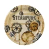 Lot de 6 Assiettes Steampunk