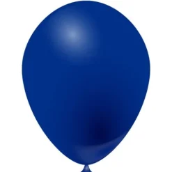 Lot de 20 Ballons - Bleu Marine Opaque