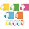 Lot de 50 bracelets d'identification - 5 couleurs