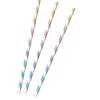 Lot de 12 Pailles Rainbow