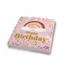 Lot de 20 serviettes - 33 x 33 cm - Happy Birthday - Collection Boho