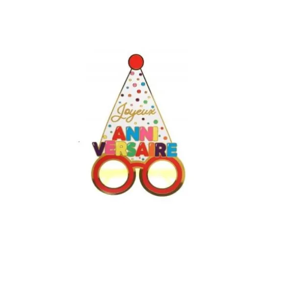 Lunettes - Anniversaire Ballons Multicolores