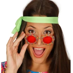 Lunettes de Hippie Fleuries