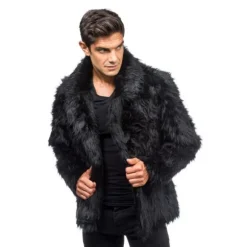 Manteau en fausse fourrure - Léopard - Taille au choix