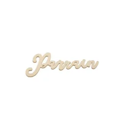 Marque-Place en Bois - 18 cm - Modèle au choix