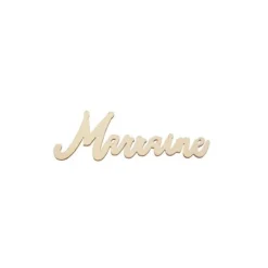 Marque-Place en Bois - 18 cm - Modèle au choix