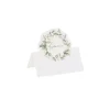 10 Marque-Places - Collection Botanique Vert et Or