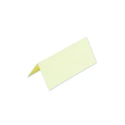 10 marque-places en carton - 9,5 x 4 cm - Couleur au choix