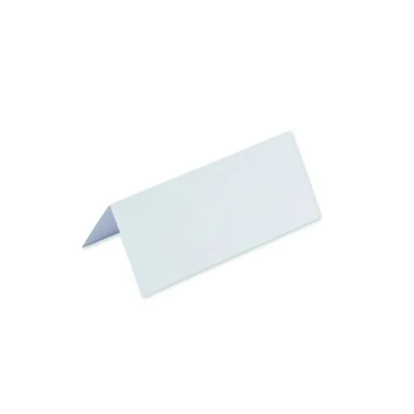 10 marque-places en carton - 9,5 x 4 cm - Couleur au choix