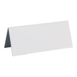 10 marque-places en carton - 7 x 3 cm - Couleur au choix