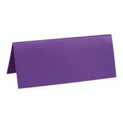 10 marque-places en carton - 7 x 3 cm - Couleur au choix