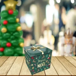 6 marque-places en forme d'étoile - 12 x 8 cm - Noël