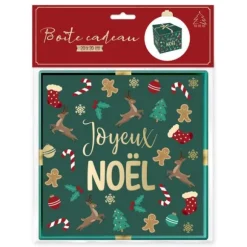 6 marque-places en forme d'étoile - 12 x 8 cm - Noël