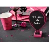 Marque-Table Ballon - Fuchsia