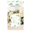 10 marque-tables en carton - Collection Vive les Mariés
