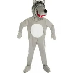 Mascotte de Loup pour adulte - Taille unique
