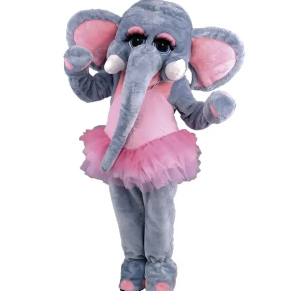 Mascotte Eléphant Danseuse
