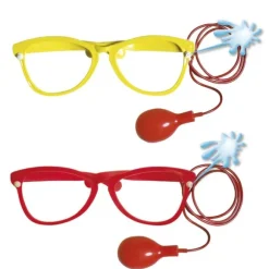 Maxi lunettes de clown lance-eau - Coloris au choix