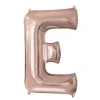 Méga Ballon Hélium - Lettre E - Rose Gold