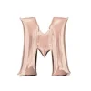 Méga Ballon Hélium - Lettre M - Rose Gold