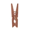 24 Mini Pinces en Bois - Rose Gold